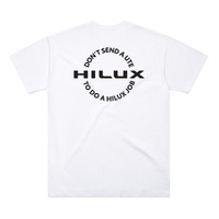 Toyota HiLux Don't Send a Ute T-Shirt - White - Size Small - Part C-TOY418-S