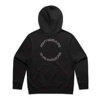 Toyota HiLux Don't Send a Ute Heavyweight Hoodie - Black - Size Small - Part TOY421-S