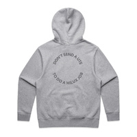 Toyota HiLux Don't Send a Ute Heavyweight Hoodie - Grey - Size Small - Part TOY422-S