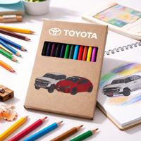 Toyota Kids Colouring Pencil Set - Part C-TOY405