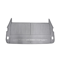 Genuine Toyota 7 Seater Rubber Cargo Mat Set for LandCruiser 300 Series 2021-On - Part PZQ5360000