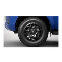 Genuine Toyota Wheel Ornament 17" Black for Hilux SR SR5 SR5+ Workmate Rouge - Part 4260BYP050