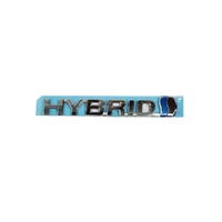 Genuine Toyota Left Hand Side Panel Emblem - For Corolla Hybrid