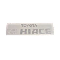 Toyota Tailgate Plate - Hiace 2005-2018