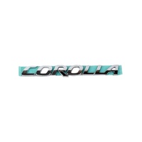 Genuine Toyota Back Door Name Plate for Corolla