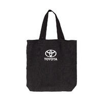Toyota Black Jute Tote Bag