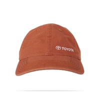 Toyota 6 Panel Tan Cap