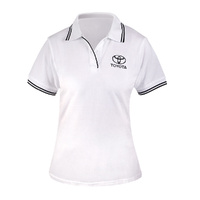 Women&#39;s Toyota Organic Polo Shirt - White