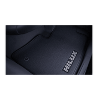 Genuine Toyota Front Floor Mat Set for Hilux Extra Cab SR SR5 Workmate 2015-On
