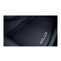 Genuine Toyota Front &amp; Rear Floor Mat Set for Hilux Double SR5 Workmate 2015-On