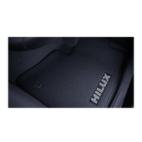 Genuine Toyota Front &amp; Rear Floor Mat Set for Hilux SR Workmate GR Sport 2021-On